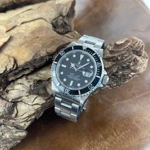 Thumbnail von Rolex Submariner Date Submariner Date - Matte Dial - FULLSET 1984 - transitional - Ref. 16800 original papers and revi papers