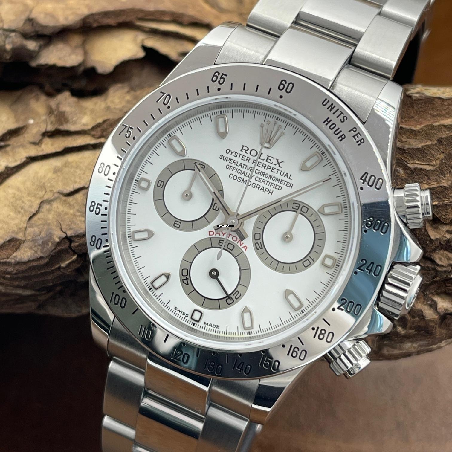 Rolex Daytona Daytona - PANNA DIAL - FULLSET 2004 - Ref. 116520 PANNA DIAL