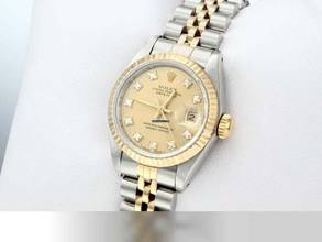 Thumbnail von Rolex Lady-Datejust Edelstahl Gelbgold 750 Diamanten Automatik Gold Stahl Damen Stainless Steel 18kt Yellow Gold Jubilé-band Chronometer Oyster