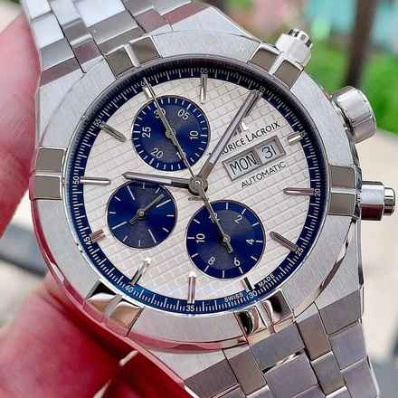 Maurice Lacroix AIKON 44mm Ref.ai6038 Kutusu ve sertifikasıyla. Tam Set Aikon YENİ TAM SET