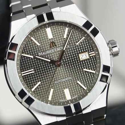 Maurice Lacroix AIKON 42mm Ref.ai6008 Kutusu ve sertifikasıyla. Tam Set Aikon YENİ TAM SET