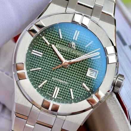 Maurice Lacroix AIKON Otomatik 39mm Yeşil YENİ TAM SET