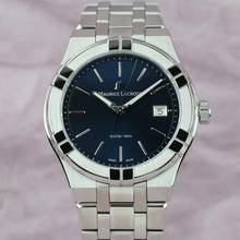 Thumbnail von Maurice Lacroix AIKON Quartz Dial Azul Reloj de Acero Inoxidable para Unisex NUEVO CON JUEGO COMPLETO