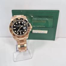 Thumbnail von Rolex GMT-Master II Rootbeer Oro Rosado 40mm Automático Completo