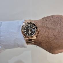 Thumbnail von Rolex GMT-Master II Rootbeer Oro Rosado 40mm Automático Completo