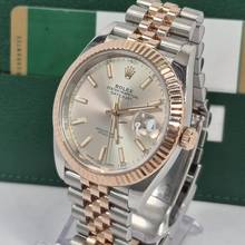 Thumbnail von Rolex Datejust 41 Ouro Rosé & Aço Jubilee Automático Completo