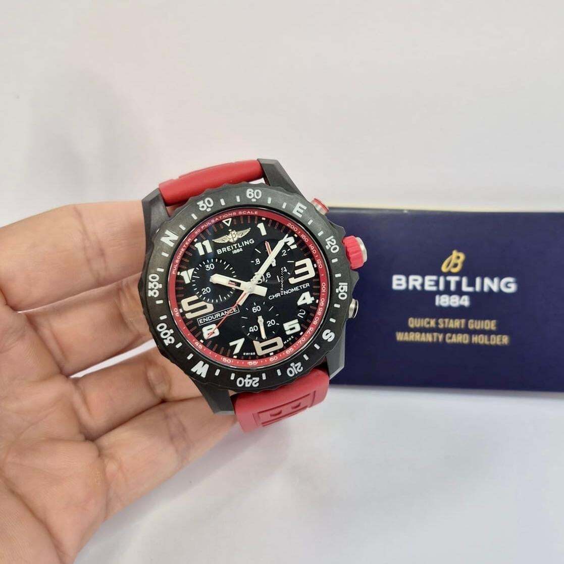 Breitling Endurance Pro Red Edition 44mm Quartz Kompletny