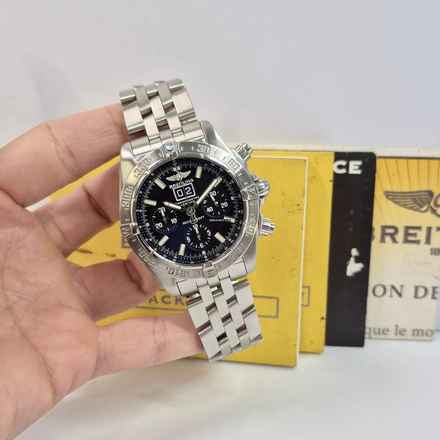 Breitling Blackbird Chronomat Blackbird Çelik Sınırlı Üretim 44mm Otomatik Tam
