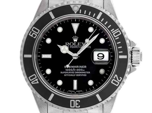  Rolex Submariner Date Ref.16610 1998 Full Set sehr gut Vintage Submariner Date 