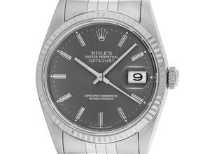 Thumbnail von Rolex Datejust 36 Ref.16234 1991 Full Set sehr gut Vintage Datejust Stahl 18kt Weißgold
