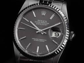 Thumbnail von Rolex Datejust 36 Ref.16234 1991 Full Set sehr gut Vintage Datejust Stahl 18kt Weißgold