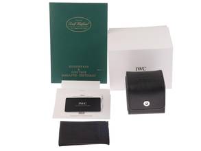 Thumbnail von IWC Portugieser Chronograph Ref.IW371615 2026 Full Set Ungetragen Portugieser Chronograph Green Dial Krokoleder Faltschließe