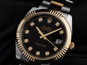 Thumbnail von Rolex Datejust 41 Ref.126333 2022 Full Set wie Neu Datejust Diamanten