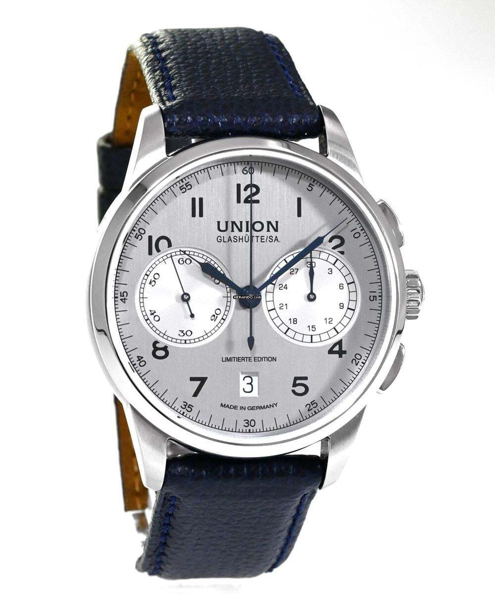Union Glashütte 1893 Johannes Dürrstein Edition Chronograph - limitierte Jubiläumsedition auf 300 Stück Ref.D007.459.16.032.09