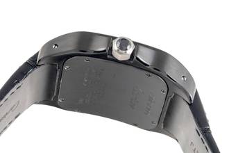 Thumbnail von Cartier Santos 100 Edelstahl / Titan Automatik Ref. W2020010 Papiere