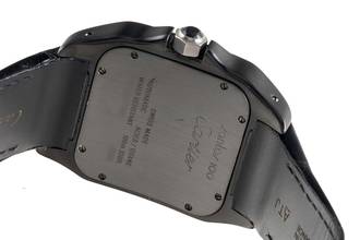Thumbnail von Cartier Santos 100 Edelstahl / Titan Automatik Ref. W2020010 Papiere