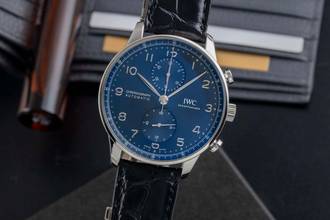 Thumbnail von IWC Portugieser Chronograph Stahl Automatik Herrenuhr Ref. IW371606