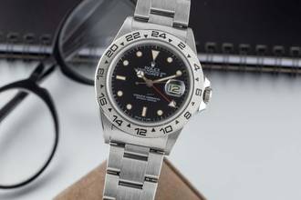 Thumbnail von Rolex Explorer II Automatik Stahl Herrenuhr Oyster Perpetual Date Ref. 16550