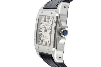 Thumbnail von Cartier Santos 100 XL Stahl Automatik Herrenuhr Ref. 2656 Klassiker