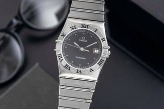 Thumbnail von Omega Constellation Stahl / Gold Quarz Herrenuhr Ref. 396.1070 396.1080 Vintage