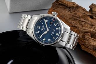 Thumbnail von Longines Spirit Stahl Automatik Herrenuhr Ref. L3.810.4.73.9 Box & Papiere 2023