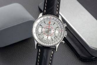Thumbnail von Breitling Montbrillant Chronograph Stahl Automatik Ref. AB0130012/G709 B&P 2016