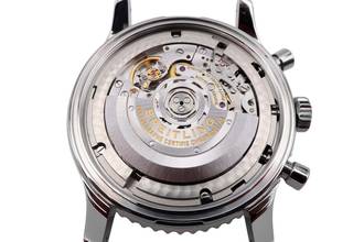 Thumbnail von ブライトリング ナビタイマー 1 B01 クロノグラフ 46 ブルーダイヤル オートマチック ステンレススチール Ref. AB0127