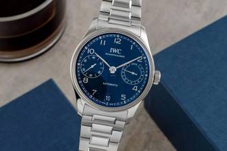 Thumbnail von IWC Portugieser Automatik 42 7 Days Stahl Automatik Herrenuhr Ref. IW501704