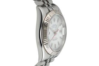 Thumbnail von Rolex Datejust Turn-O-Graph Turn-O-Graph Stahl Weissgold Automatik Herrenuhr 116264 B&P LC100