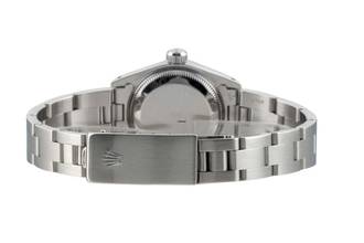 Thumbnail von Rolex Oyster Perpetual Lady Date 26 Blue Dial Oyster Edelstahl Automatik Ref. 69160 B&P 1993