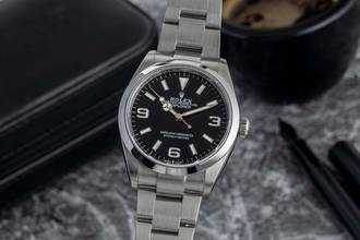 Thumbnail von Rolex Explorer Oyster Edelstahl Automatik Herren Ref. 124270 Box & Papiere 2021