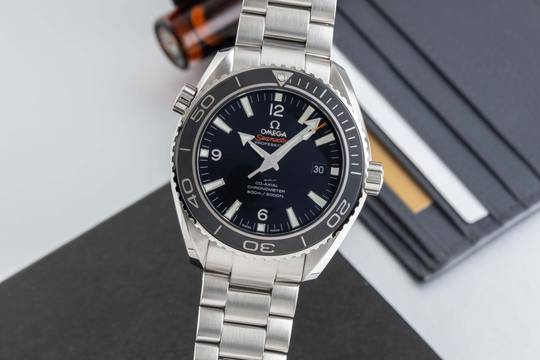  Omega Seamaster Planet Ocean 600M Co-Axial Automatik Ref. 232.30.46.21.01.001 B&P 