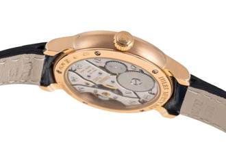 Thumbnail von Audemars Piguet Jules Audemars 18k roodgoud handopwinding Ref. 7728OR.ZZA082MR.01 Papieren