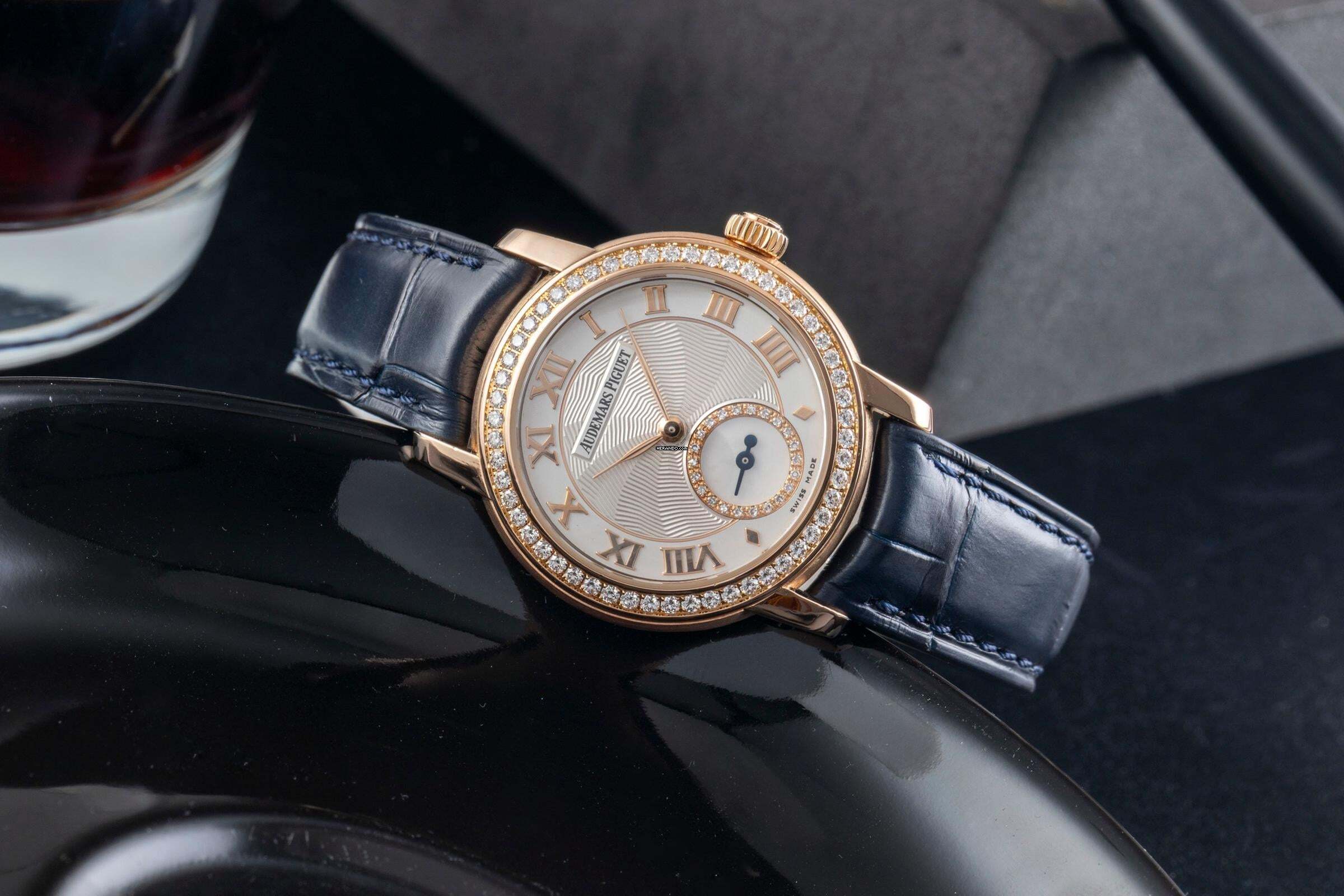 Audemars Piguet Jules Audemars 18k roodgoud handopwinding Ref. 7728OR.ZZA082MR.01 Papieren