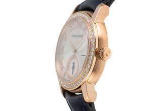 Thumbnail von Audemars Piguet Jules Audemars 18k roodgoud handopwinding Ref. 7728OR.ZZA082MR.01 Papieren