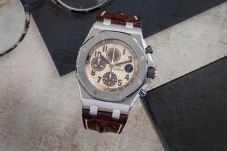 Thumbnail von Audemars Piguet Royal Oak Offshore Chronograph Stahl Automatik Ref. 26470ST.OO.A801CR.01 B&P 2015