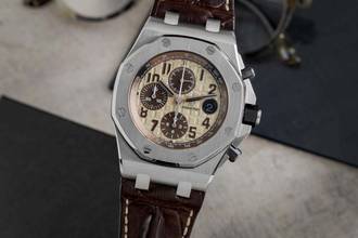 Thumbnail von Audemars Piguet Royal Oak Offshore Chronograph Stahl Automatik Ref. 26470ST.OO.A801CR.01 B&P 2015