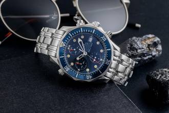 Thumbnail von Omega Seamaster Diver 300 M Chrono Diver Automatic Steel Men's Ref. 2599.80.00 B&P