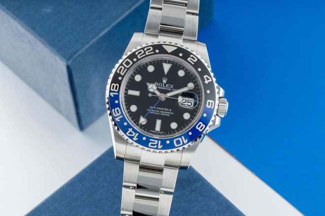 Rolex GMT-Master II Batman Paslanmaz Çelik Otomatik Ref. 116710BLNR B&P 2013