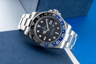 Thumbnail von Rolex GMT-Master II Batman ze stali nierdzewnej Automatyczny Ref. 116710BLNR B&P 2013