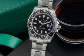 Thumbnail von Rolex GMT-Master II Oyster Çelik Otomatik Erkek Saatı Ref. 116710LN B&P 2008