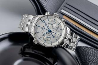 Thumbnail von Sinn Frankfurter Finanzplatzuhr 6099 Stahl Automatik Ref. 6099.012 B&P Limited