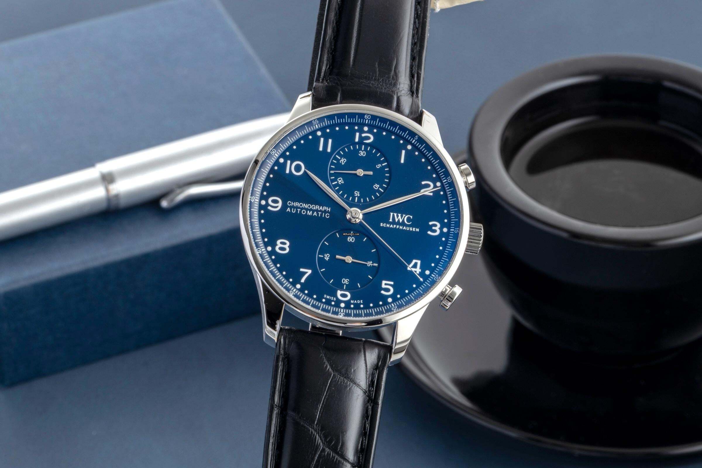 IWC Portugieser Chronograph Limited Edition 150 Years Automatic Ref IW371601