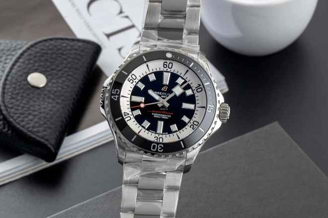 Breitling Superocean 46 Otomatik 46 Çelik Erkek Saat Ref. A17378211B1A1