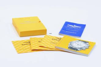 Thumbnail von Breitling Chronomat Evolution Chronograph Stahl/Gold Automatik Ref B13356 Papers