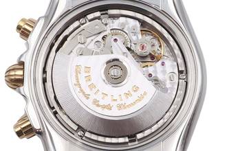 Thumbnail von Breitling Chronomat Evolution Chronograph Stahl/Gold Automatik Ref B13356 Papers