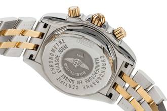 Thumbnail von Breitling Chronomat Evolution Chronograph Stahl/Gold Automatik Ref B13356 Papers
