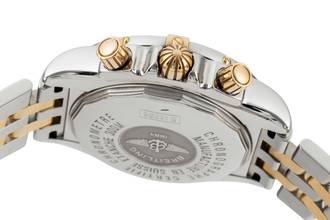 Thumbnail von Breitling Chronomat Evolution Chronograph Stahl/Gold Automatik Ref B13356 Papers