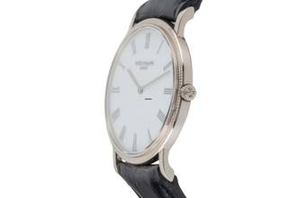 Thumbnail von Patek Philippe Calatrava 18k (0,750) bílé zlato ruční natahování pánské hodinky Ref. 3520/D