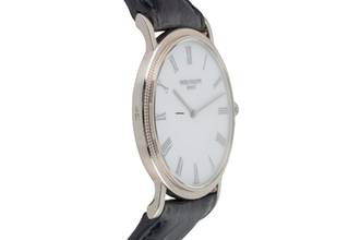 Thumbnail von Patek Philippe Calatrava 18k (0,750) bílé zlato ruční natahování pánské hodinky Ref. 3520/D